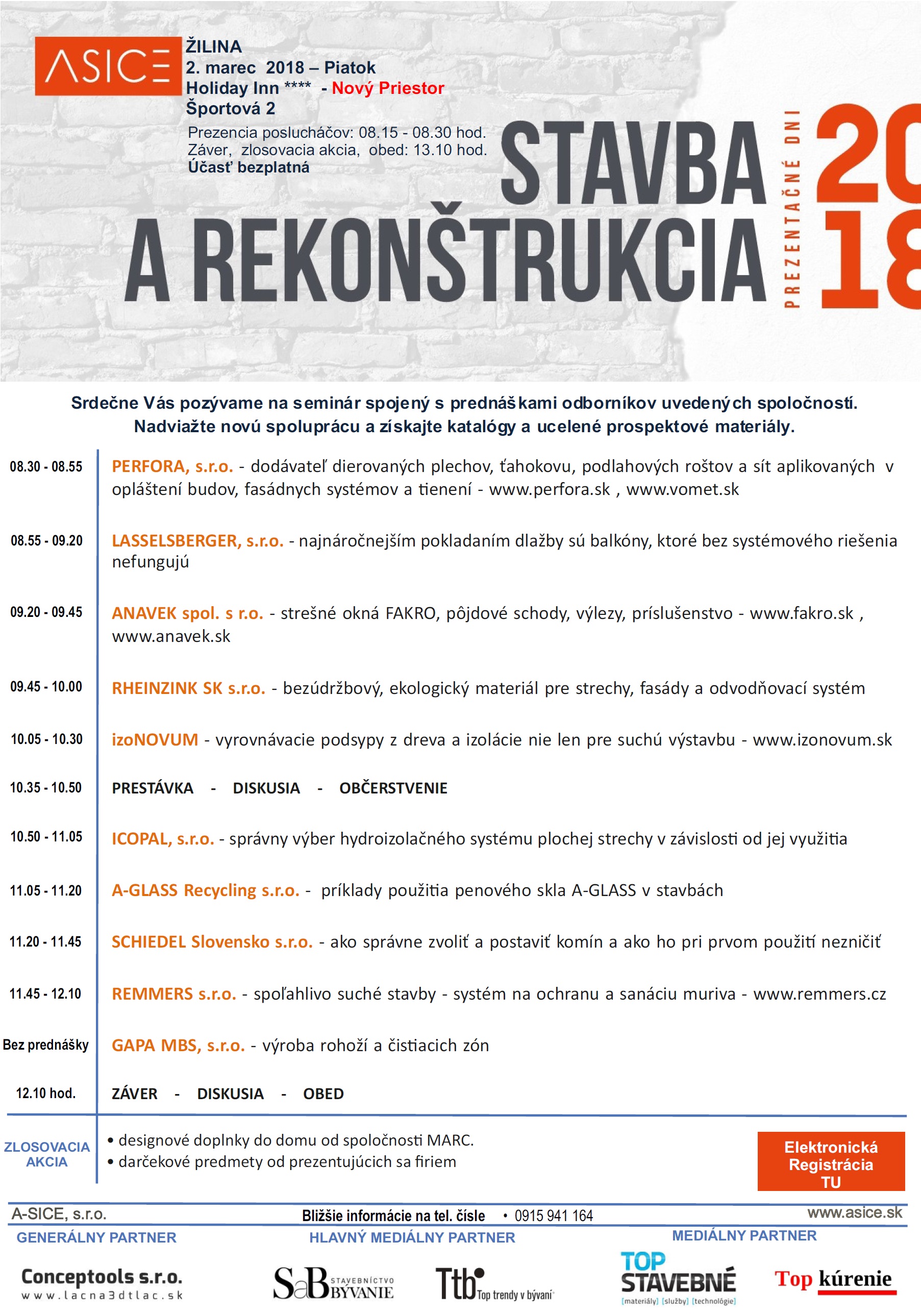 Stavba a rekonštrukcia Žilina 2018 A-GLASS Stavba a rekonštrukcia Žilina 2018 A-GLASS